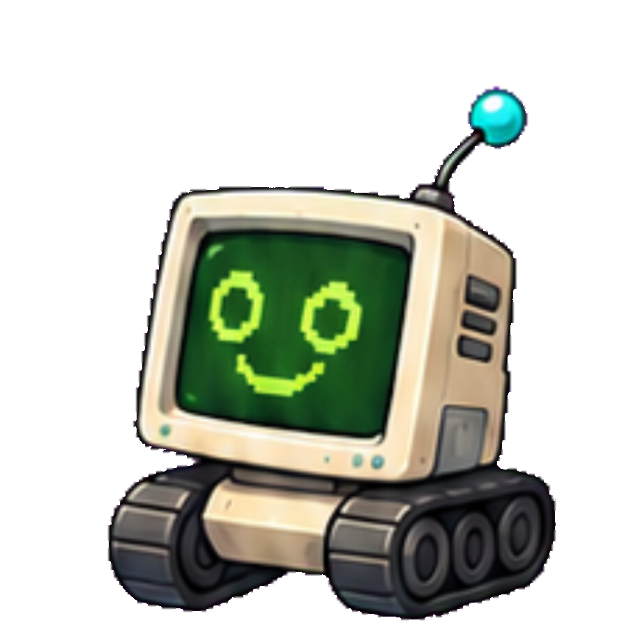 Gizmo, the illustrated robot Toon